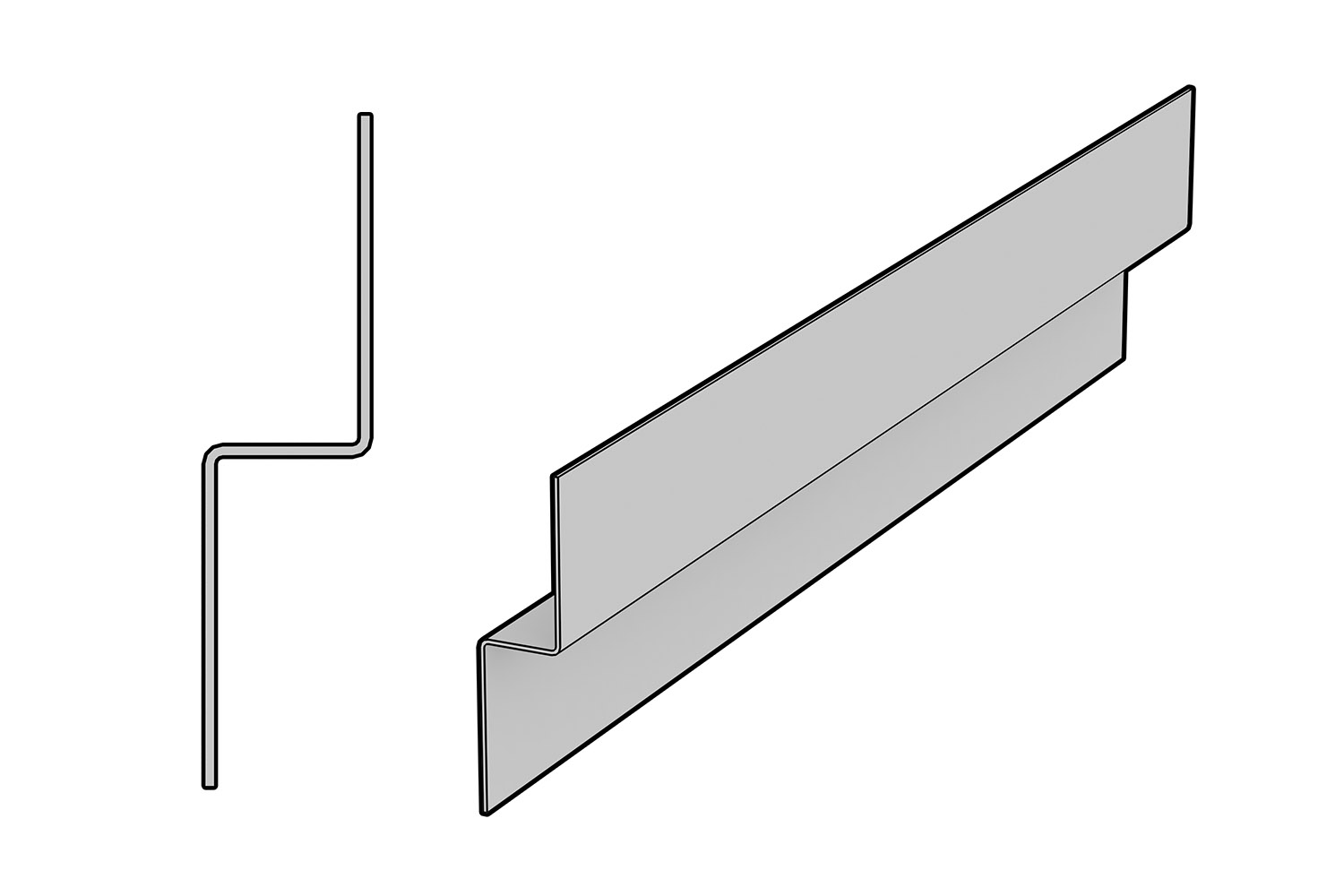 Drywall Suspension System Z Channel